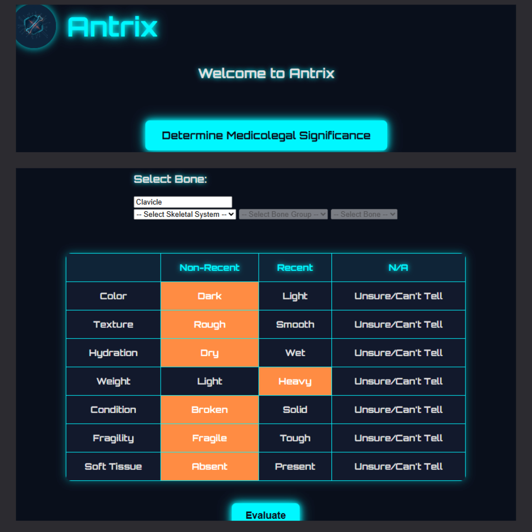 Antrix Application Design